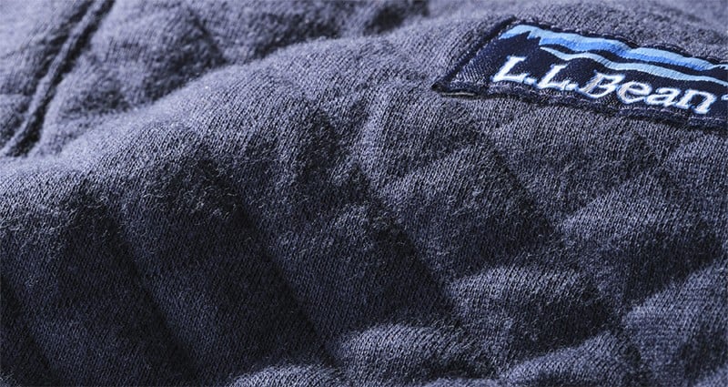 Detail image of sweatshirt fabric.
